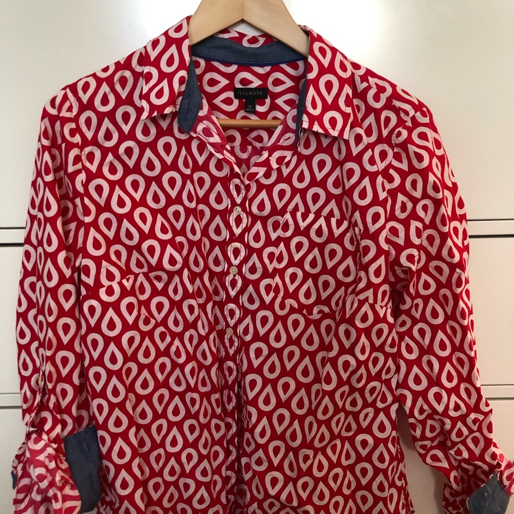 Talbots Button Down - image 2